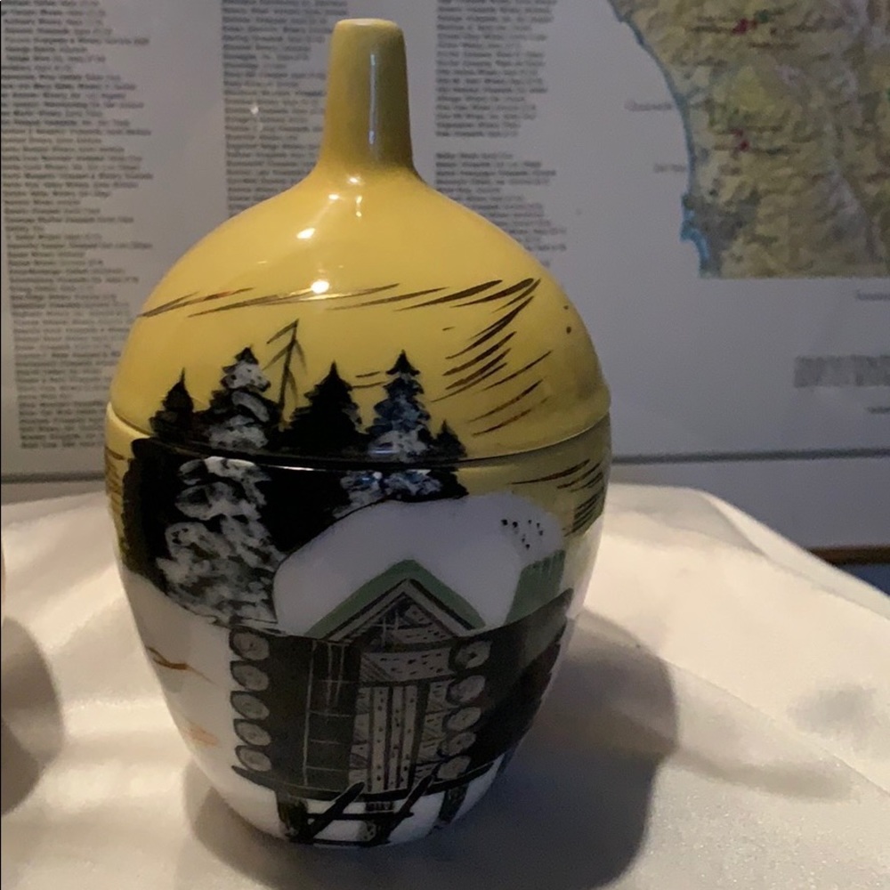 Matthew Adams lidded candy dish